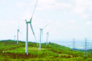 二酸化炭素（CO２）を出さない風力発電